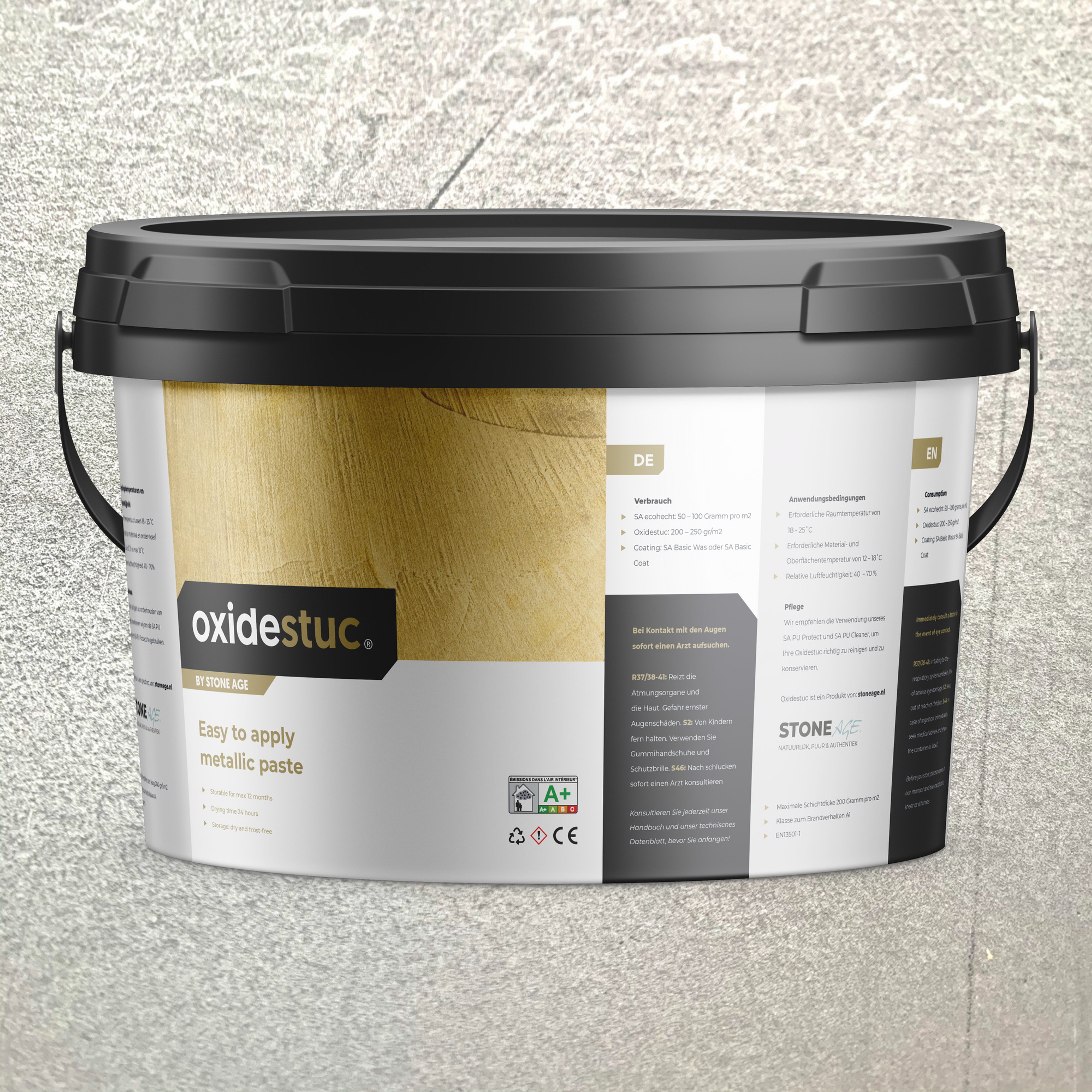 Oxidestuc Aluminium Microcement 10 Sqm2