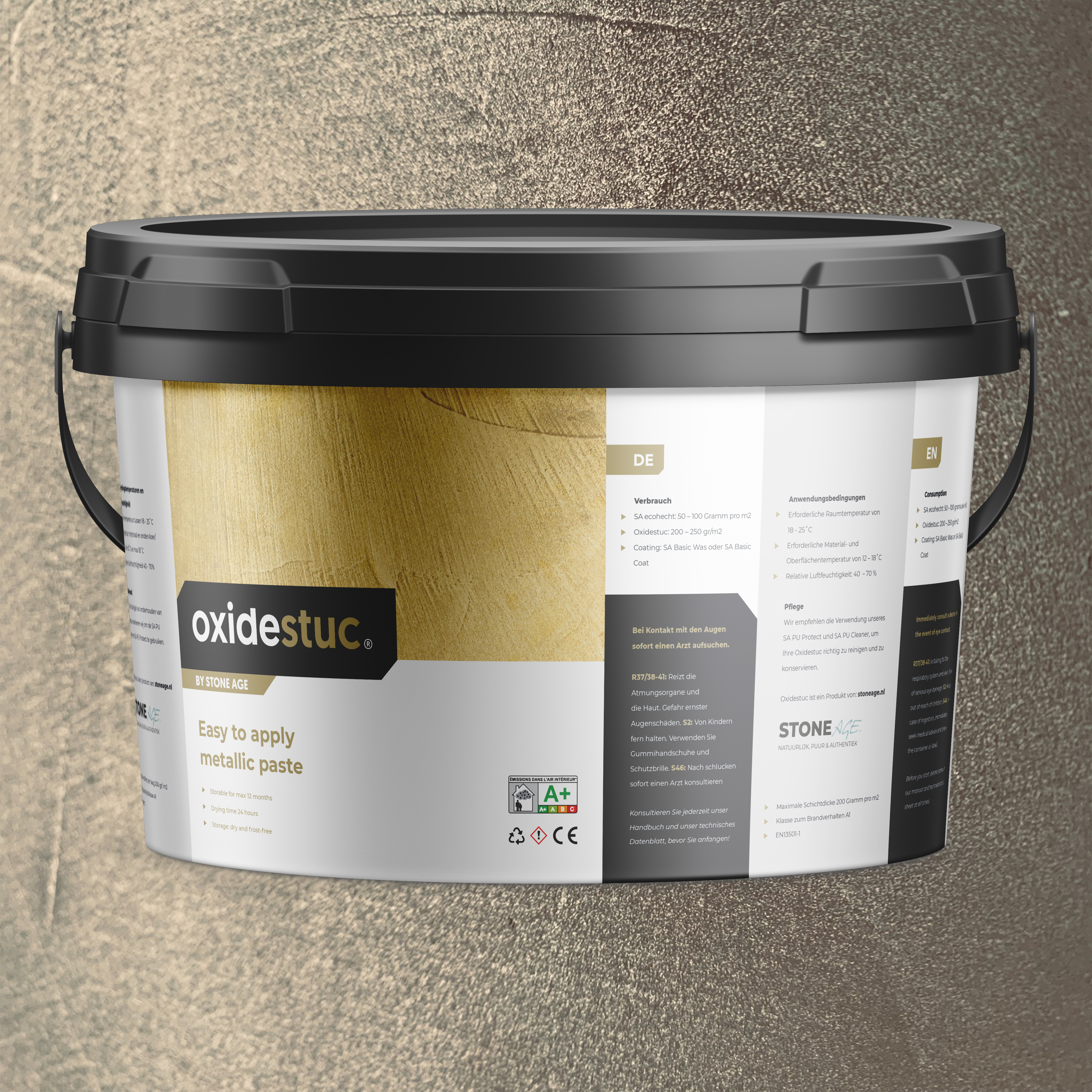 Oxidestuc Bronze Microcement