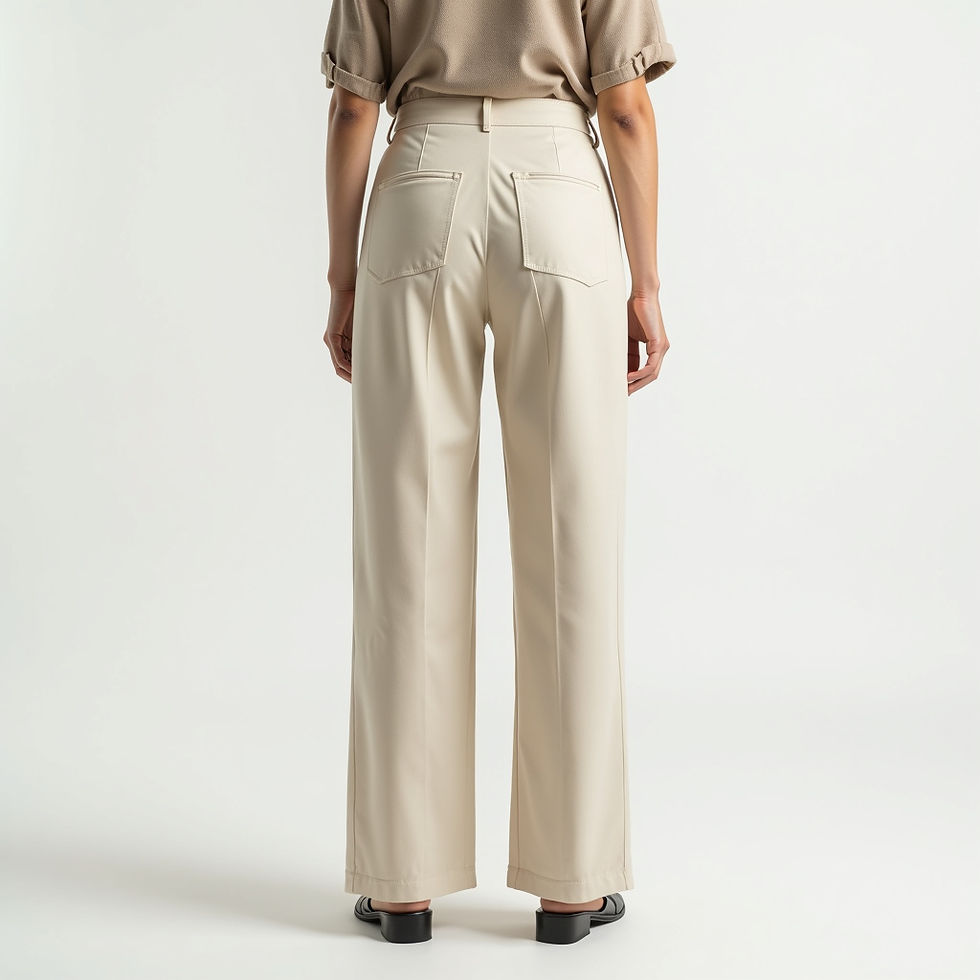 High Waisted Trousers