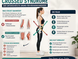 Lower Crossed Syndrome – Die Biomechanik hinter Haltungsdysbalancen