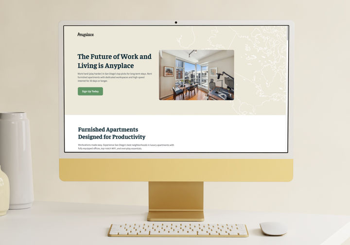 Anyplace | Landing Page Copywriting