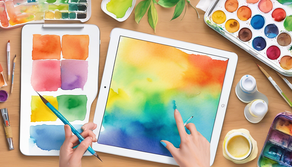 Watercolor & Digital Design Workshop