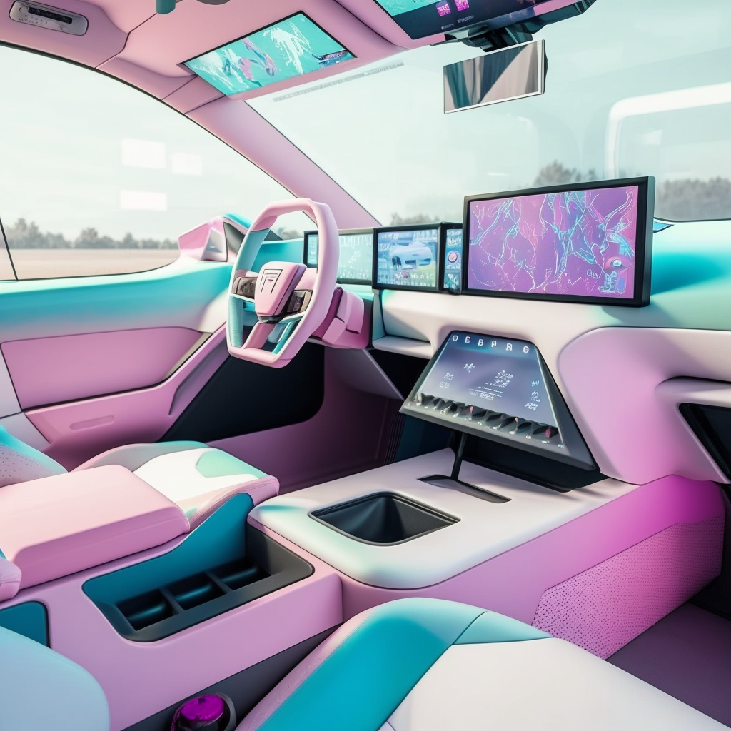 Cotton Candy Interior Dream Car Dazzle Kit