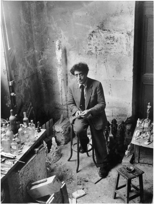 Alberto Giacometti (photo by Denise Colomb, 1954