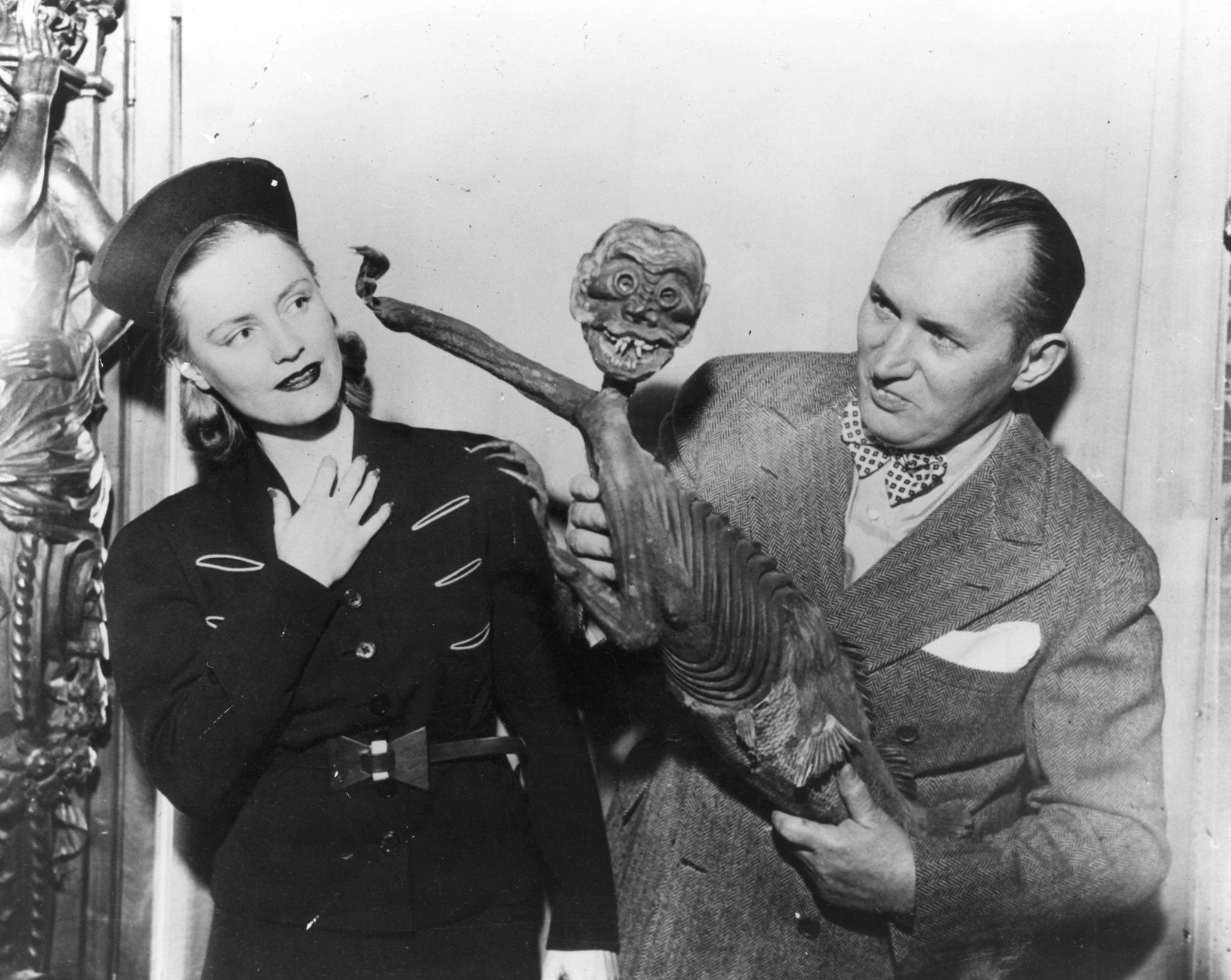 Robert Ripley at the 1939 New York City odditorium. Photograph from Ripley Entertainment Inc