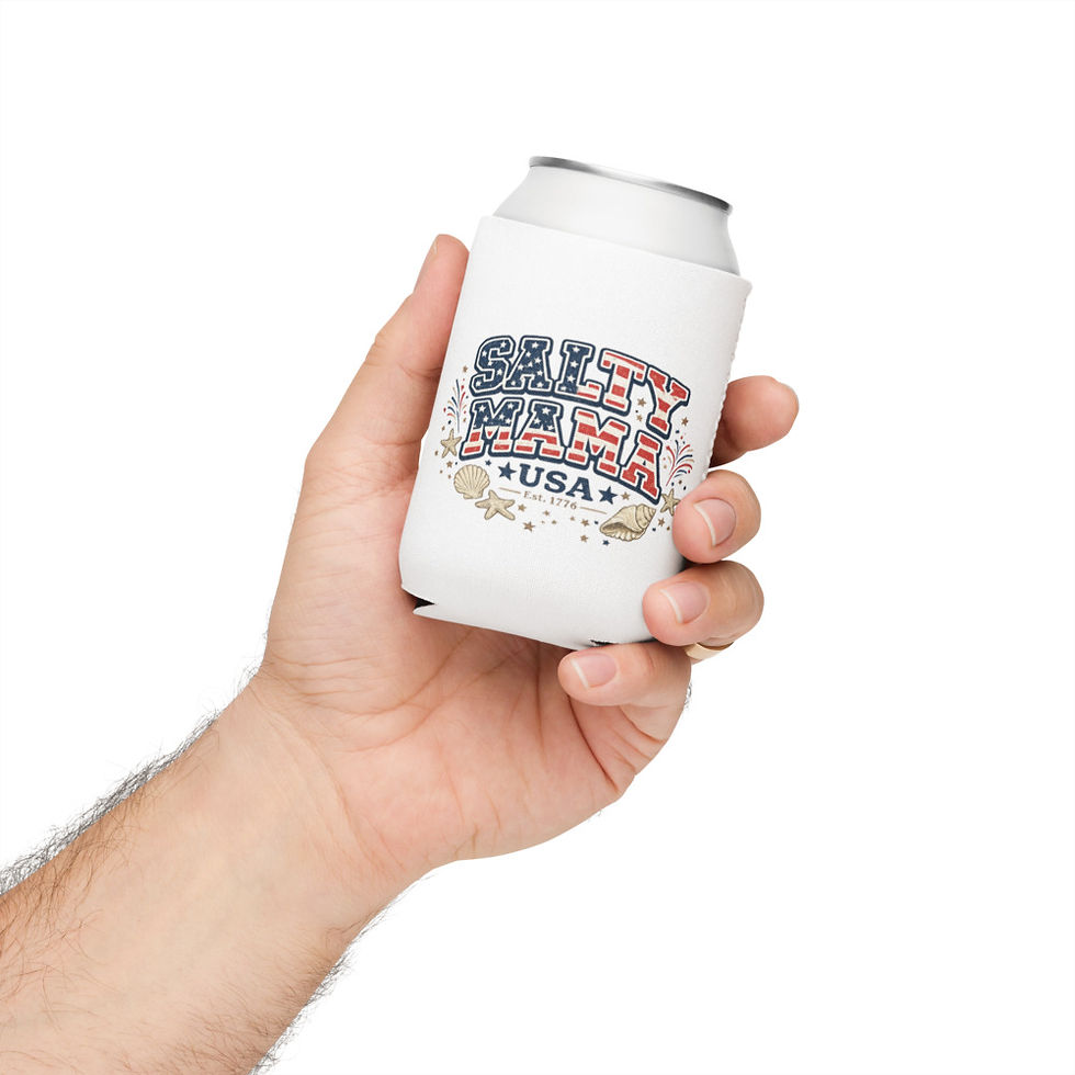 Thumbnail: Salty Mama Patriotic Can Cooler 