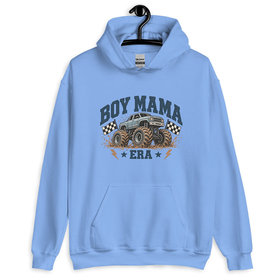 Thumbnail: Boy Mama Era Monster Truck Hoodie