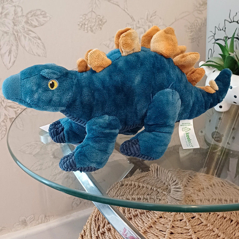 Adopt a plush - keel blue dinosaur