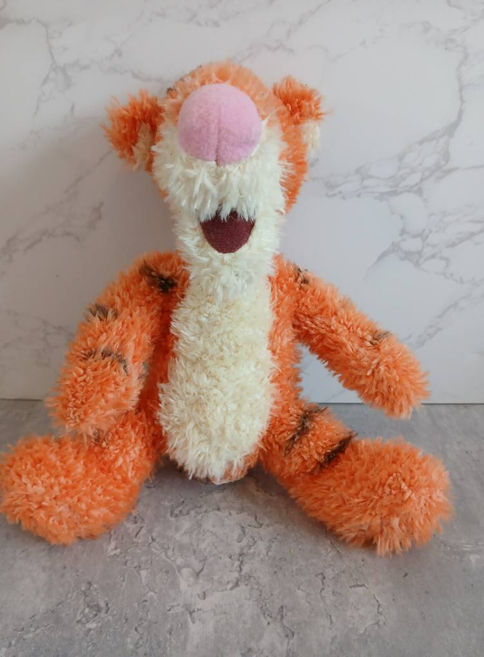 Adopt a plush - Soft toy Tigger, very soft lovely condition approx 8 inches