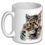 Thumbnail: Cute cat mug, cat with two kittens
