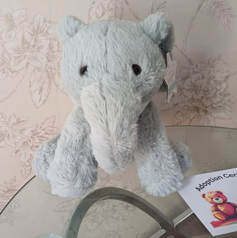 Adopt a plush - lovely elephant soft toy