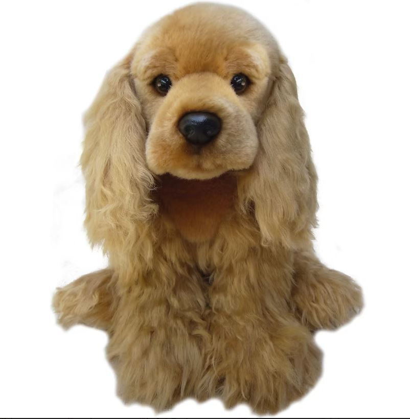 Faithful Friends Golden Cocker Spaniel Soft Toy Teddy Plush Dog
