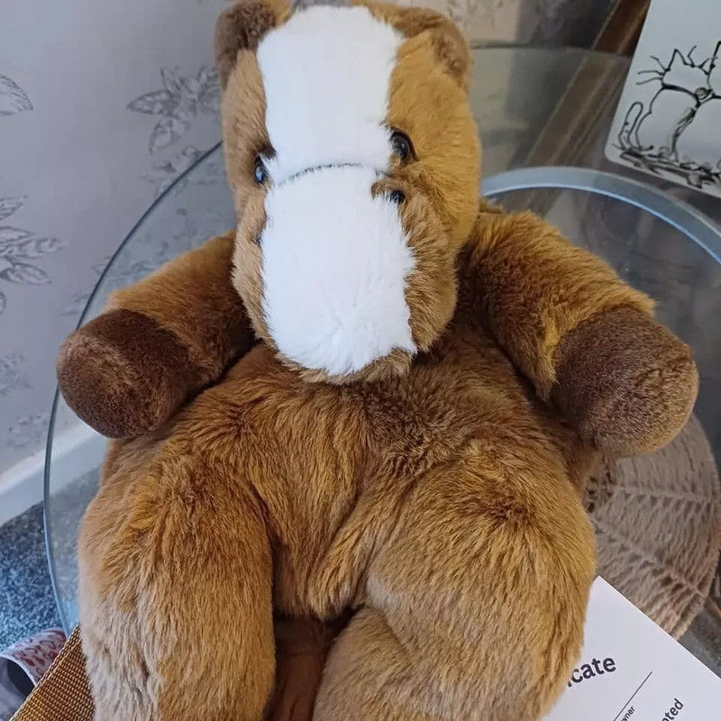 Adopt a plush - Horse backpack