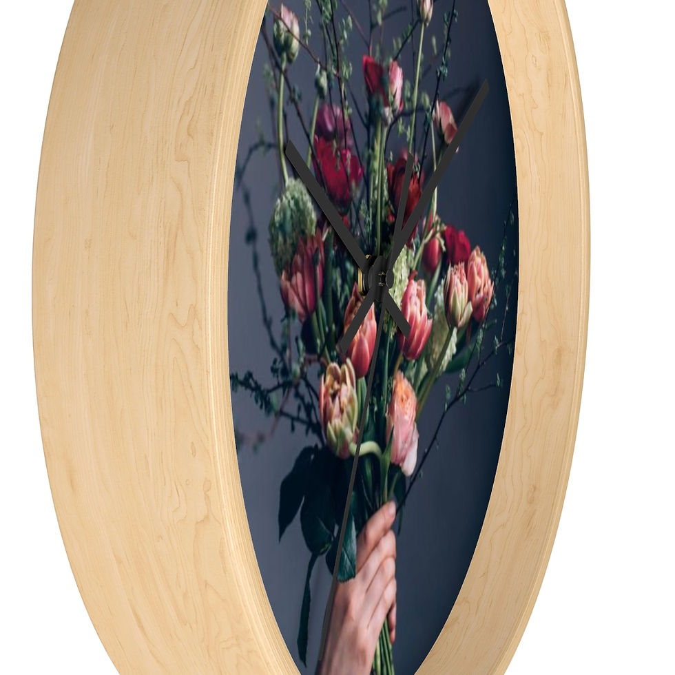Thumbnail: Flower Wall clock