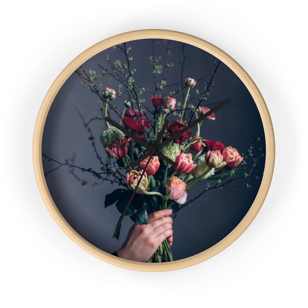 Thumbnail: Flower Wall clock