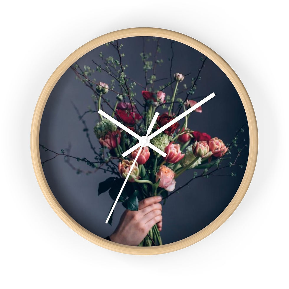 Thumbnail: Flower Wall clock