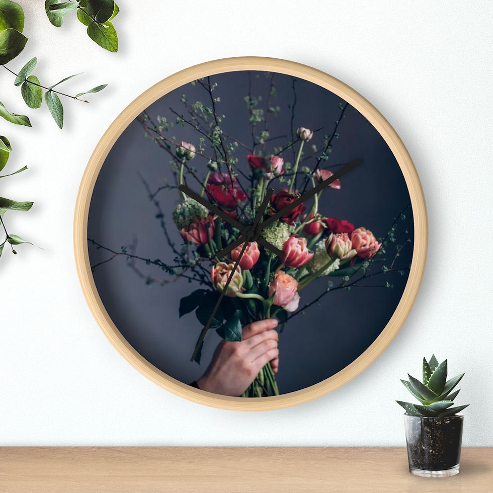 Thumbnail: Flower Wall clock