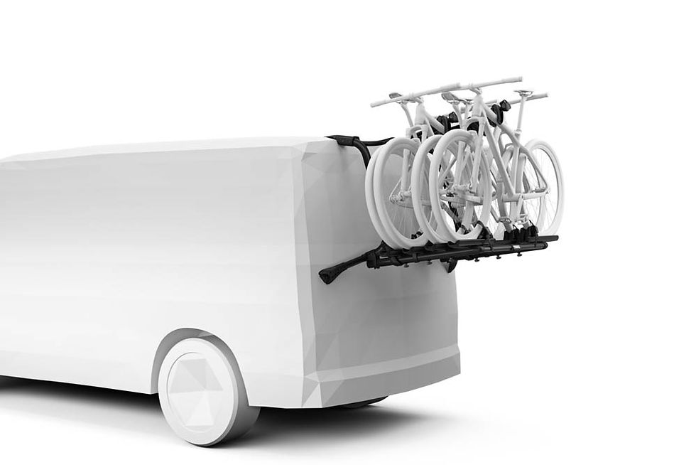Miniaturbild: Thule WanderWay – Fahrradadapter für ein 4. Fahrrad schwarz