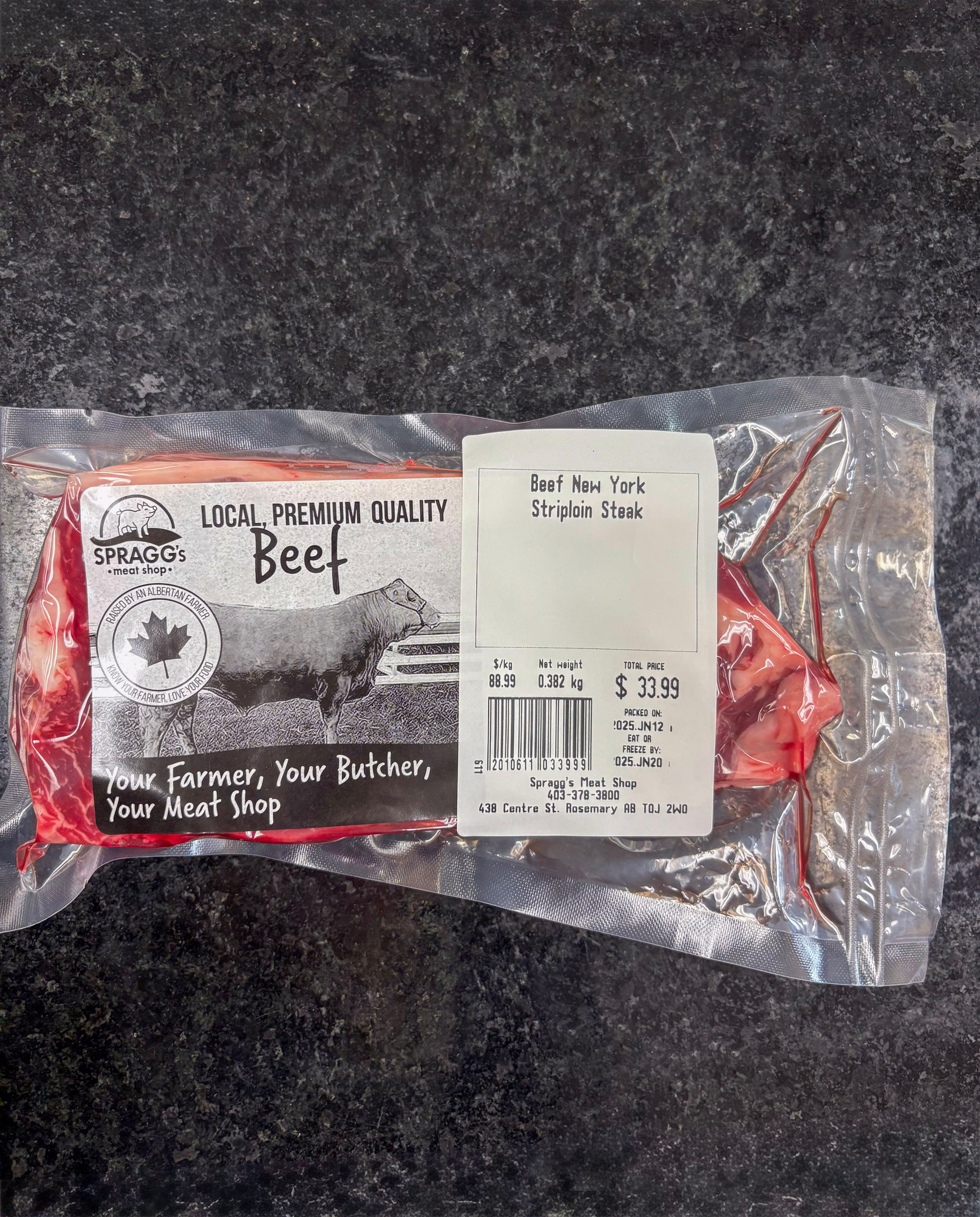 New York Strip Steak Box