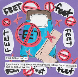 feet