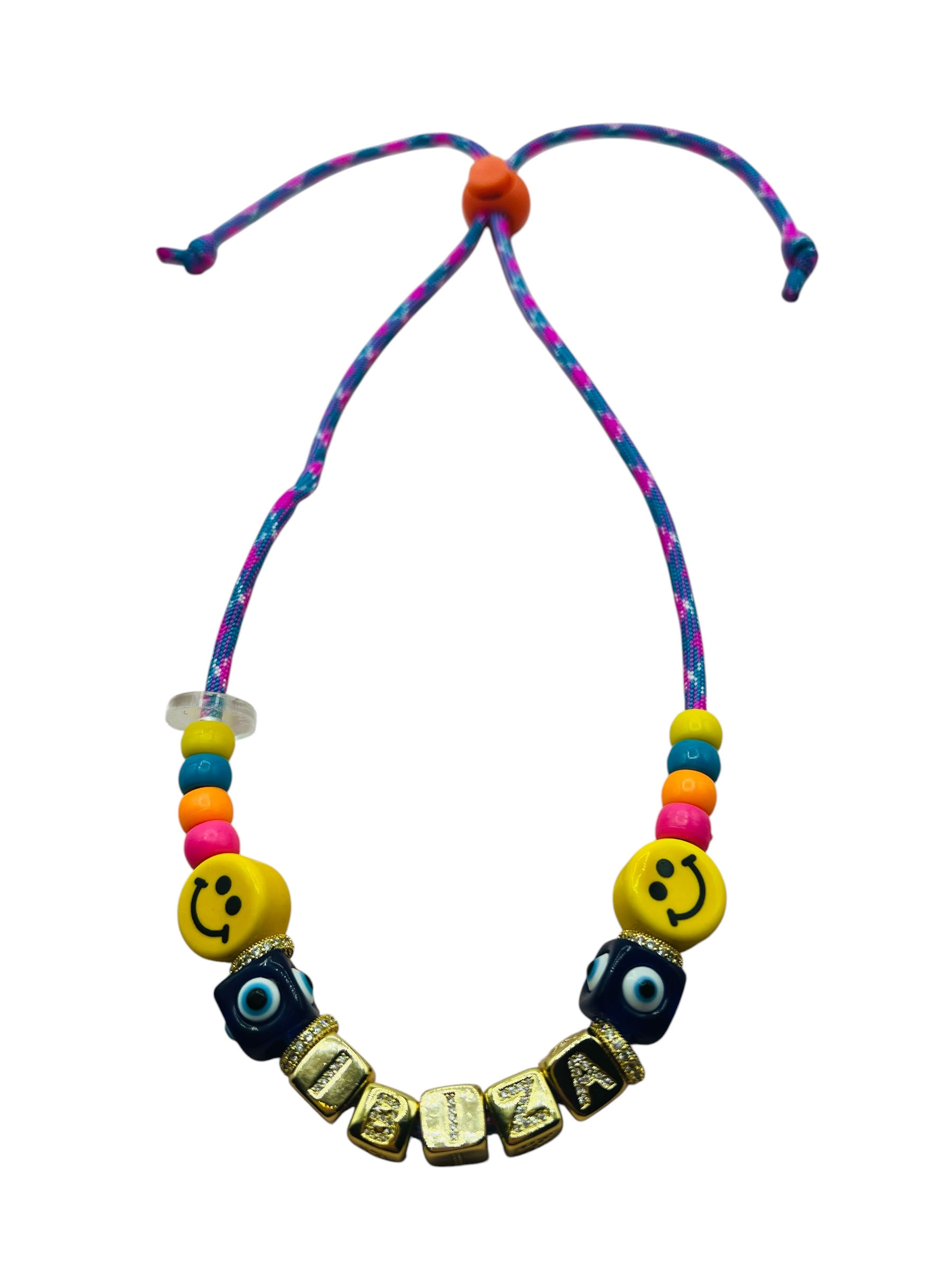 Collier IBIZA smiley
