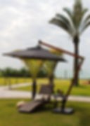 Miniatura: OMBRELONE LATERAL SLIM