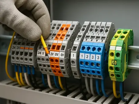 Morsettiere: organizzazione e connessione dei segnali elettrici