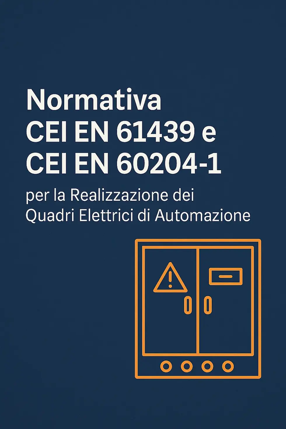 Normativa CEI EN 61439 e CEI EN 60204-1 per la Realizzazione dei Quadri Elettrici di Automazione