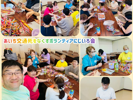 7月5日はさえりんの26歳の誕生日&あいち交通死をなくすボランティアにじいろ会発足3周年の日でした!!