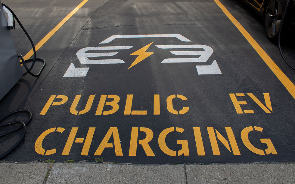 Public charging infrastructure with DC Fast charging