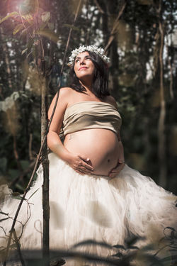 Priscila, Tiago e Cora