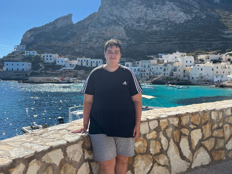 Michael in Levanzo, Italy.