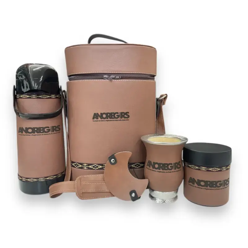 Kit zíper castor personalizado com gravação à laser