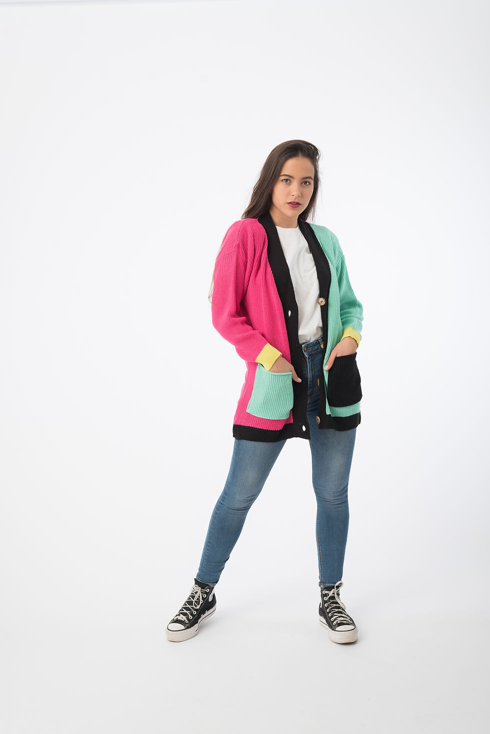 Miniatura: Saco combinado LAUREN (sin cambio)