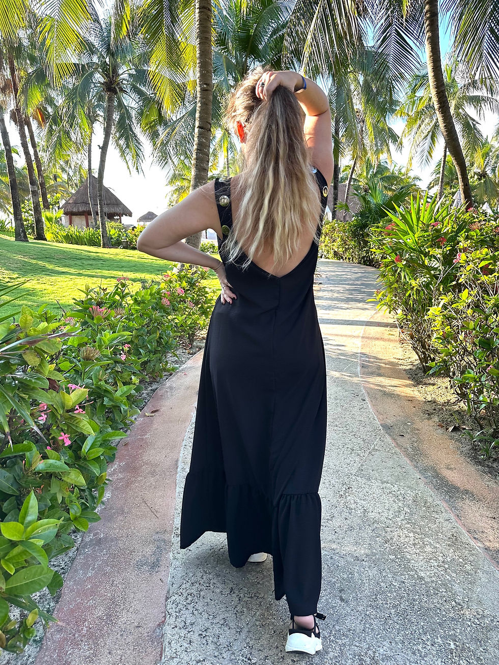 Miniatura: Vestido CARTAGENA tachas 