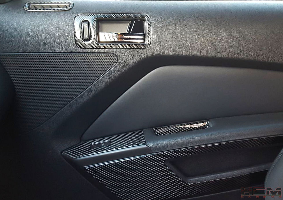 Thumbnail: 2010 - 2014 Mustang Real Carbon Fiber Dash Kit Without Navigation