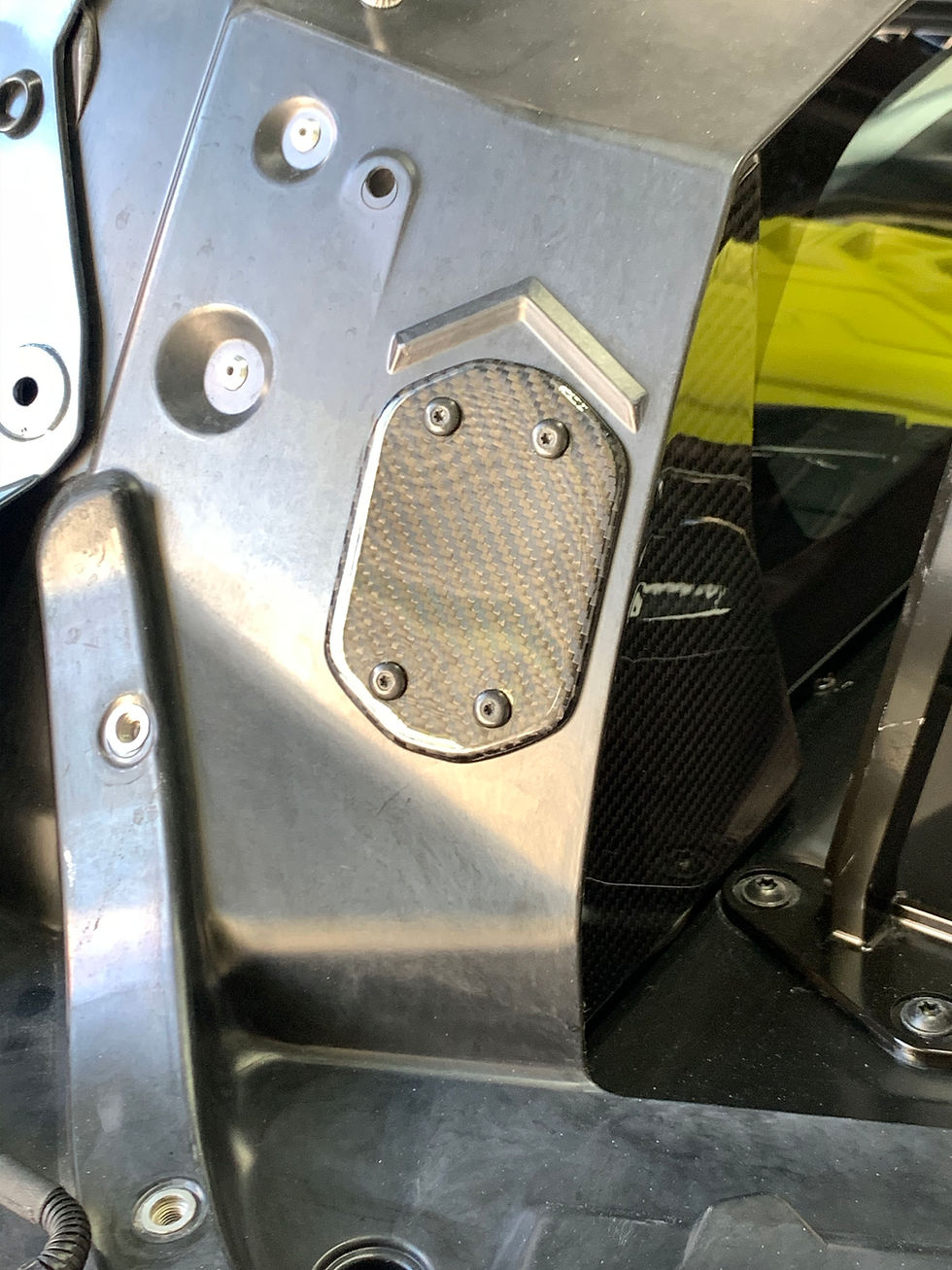 Thumbnail: 2020+ Corvette C8 Carbon Fiber Seatbelt Access Covers