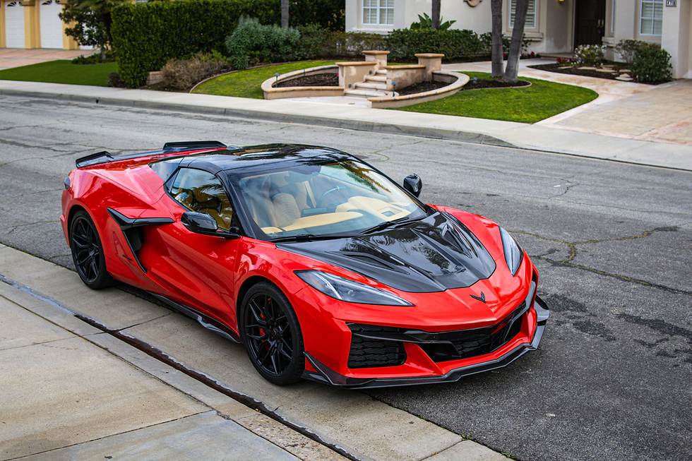 Thumbnail: 2020+ Corvette C8 RR Non-Functional Vented Hood (Fits Z06 models) various price