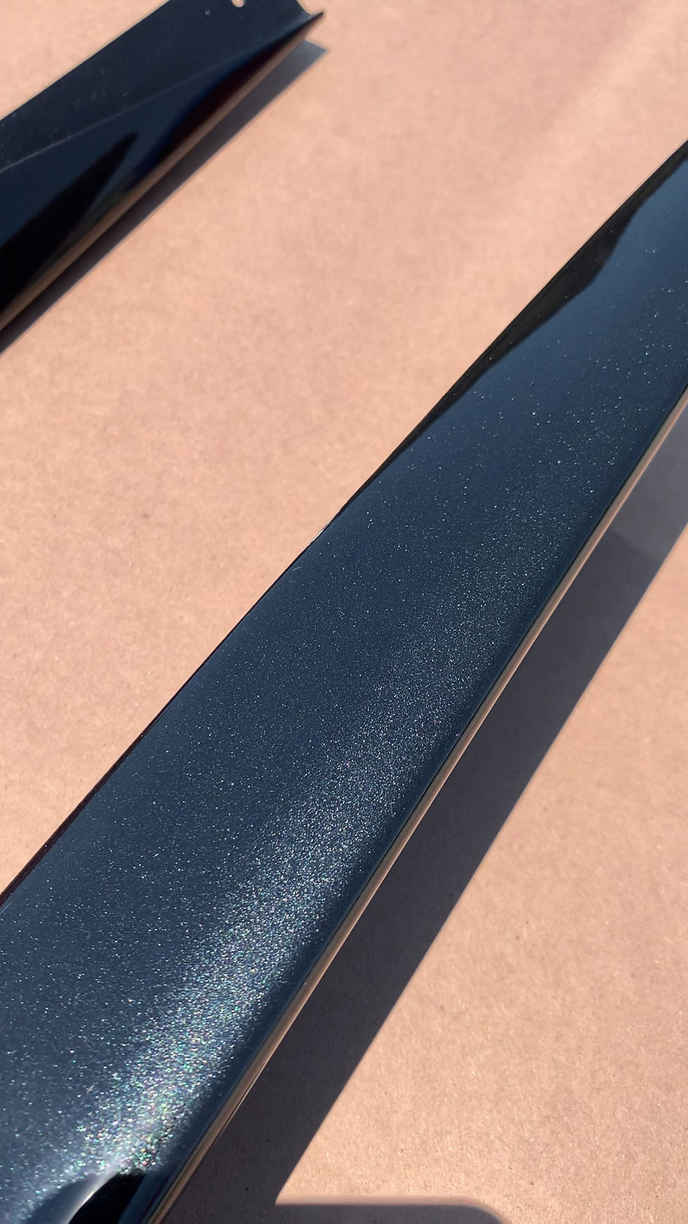 Thumbnail: 2020+ Corvette C8 Rocker Panel Extension Kit PAINTED: Carbon Flash