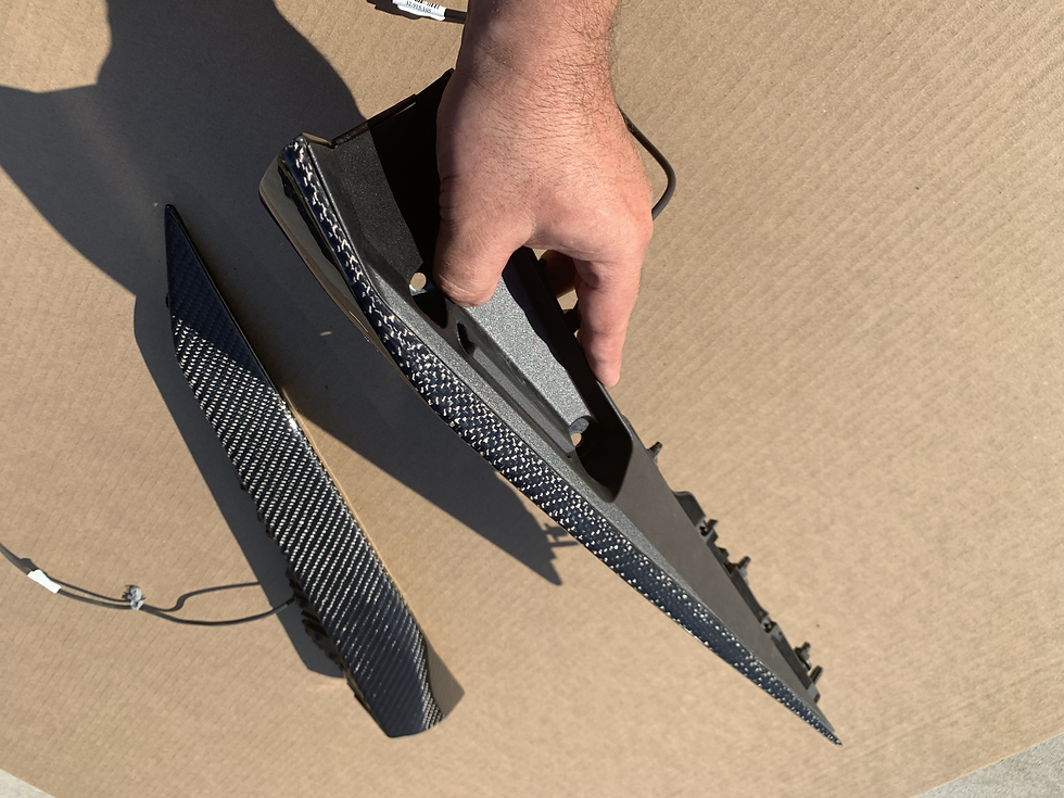 Thumbnail: 2020+ Corvette C8 Carbon Fiber Door Molding