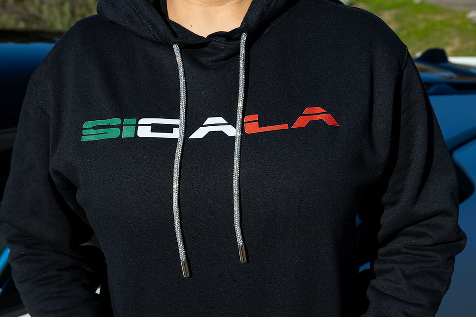 Thumbnail: Sigala Pullover Hoodie (Optional: Rhinestone pull string)