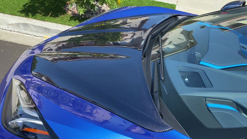 Thumbnail: 2020+ Corvette C8 Reflections Carbon Fiber OEM Style Hood
