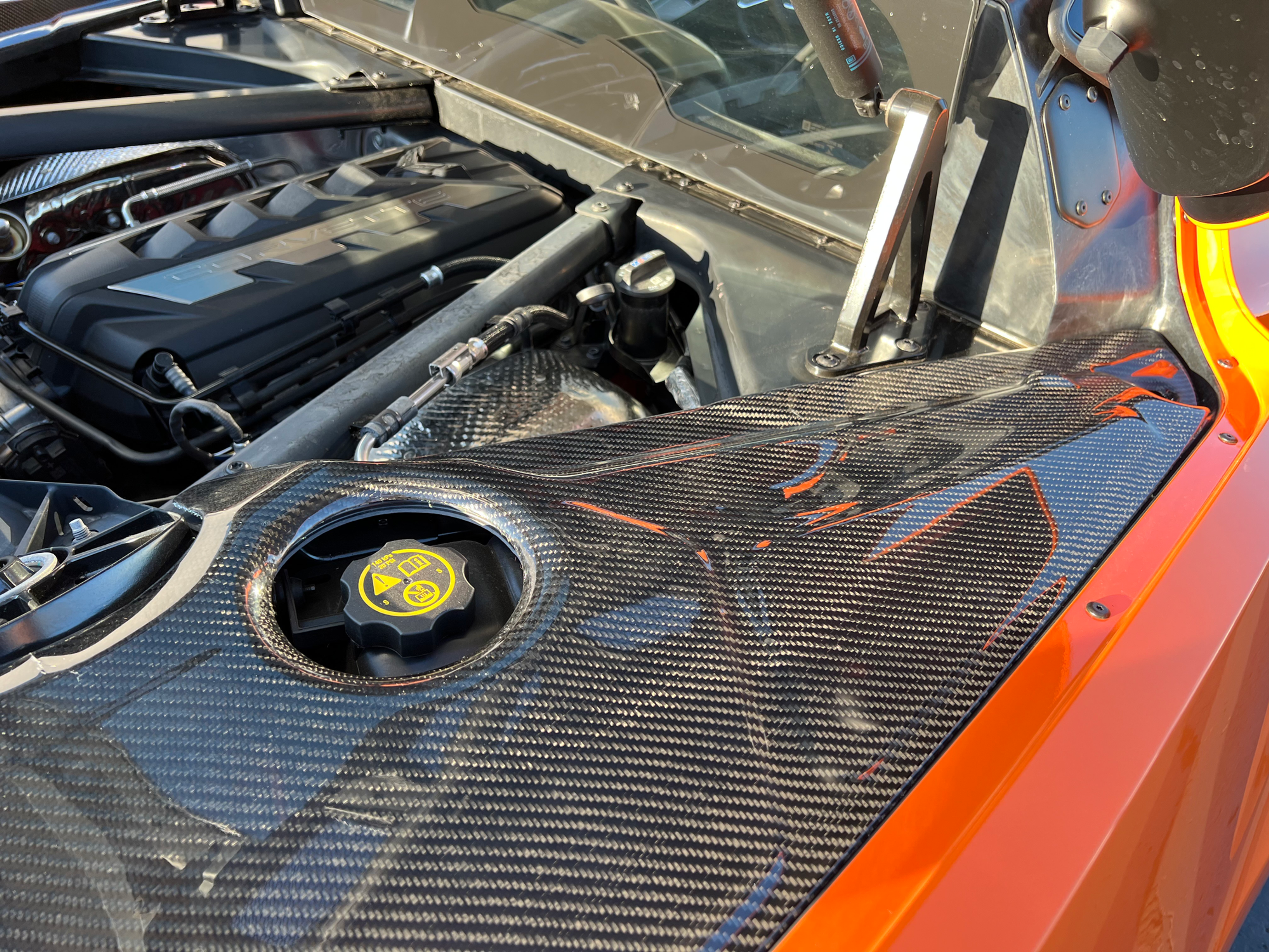 2020+ Corvette C8 Level 3 Carbon Fiber Engine Appearance Package