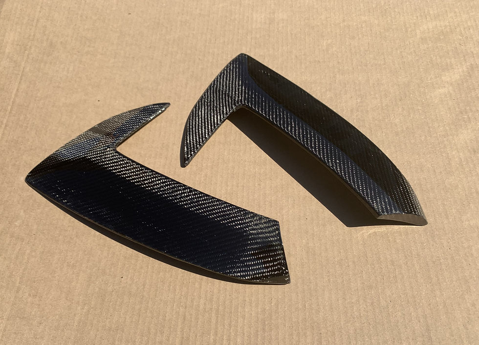 Thumbnail: 2020+ Corvette C8 Carbon Fiber Quarter Panel Molding