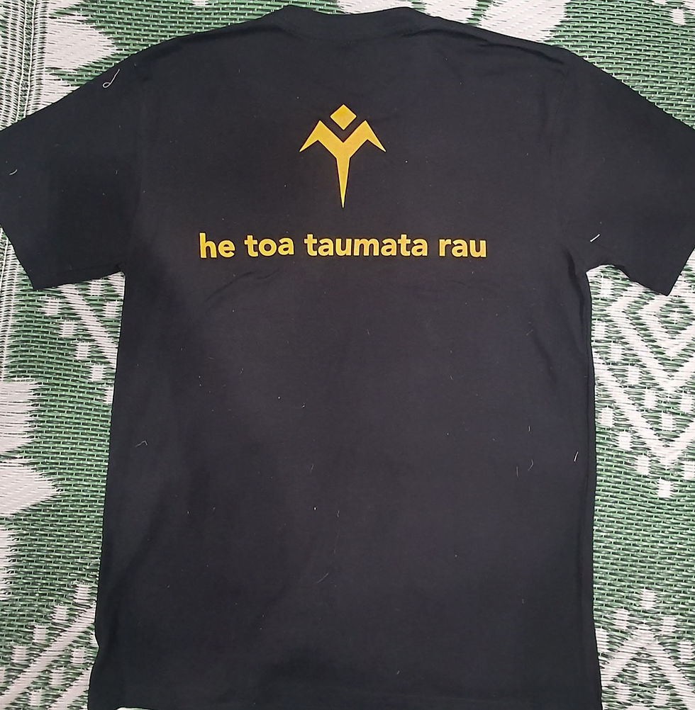 Thumbnail: Māia T-Shirt - He Toa Taumata Rau
