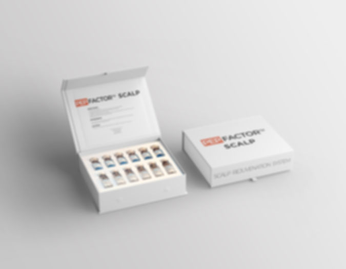 PepFactor Scalp — 12 Kits (Clinic 12-Pack)
