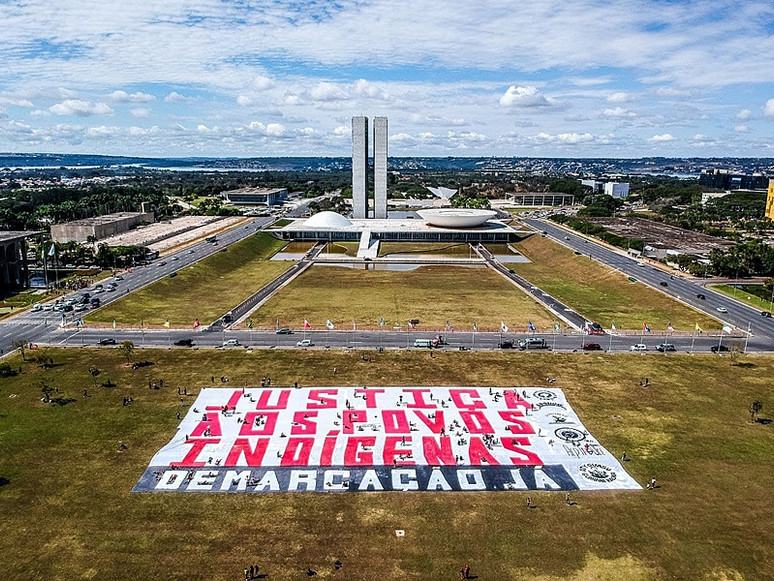 Contra a PL 490! Pelos Direitos dos Povos Indígenas!