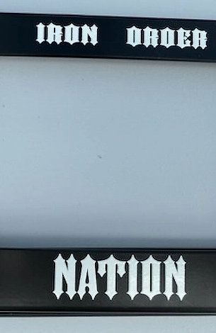 IO Nation Motorcycle Plate Holder