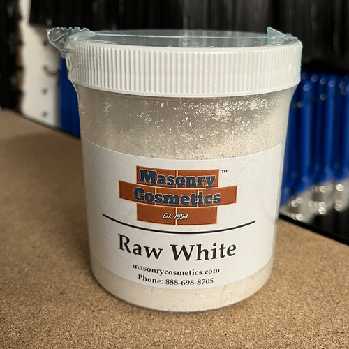 Raw White Masonry Cosmetics