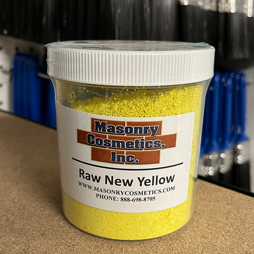 Raw New Yellow Masonry Cosmetics